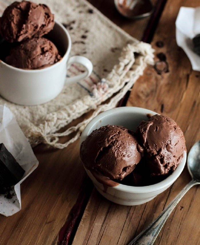 Healthy Chocolate Ice Cream