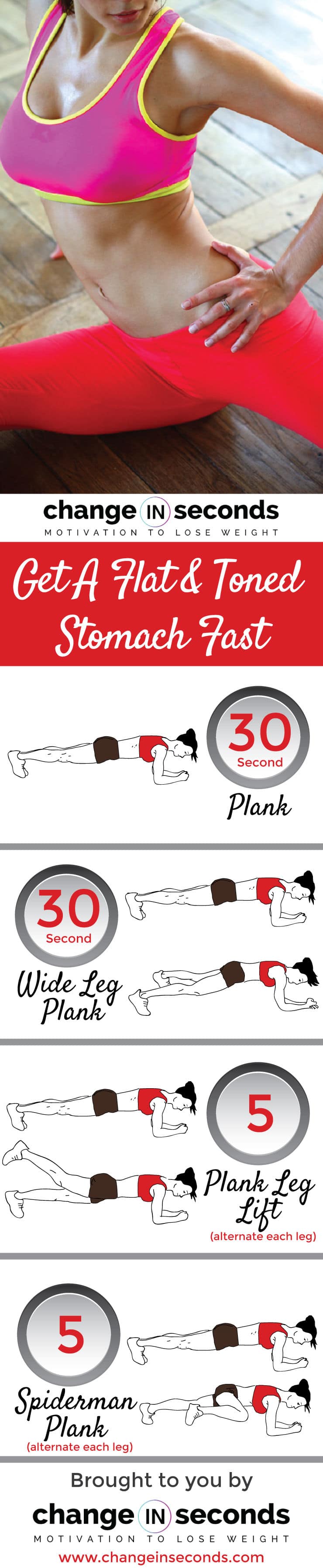 Flat And Toned Stomach Fast