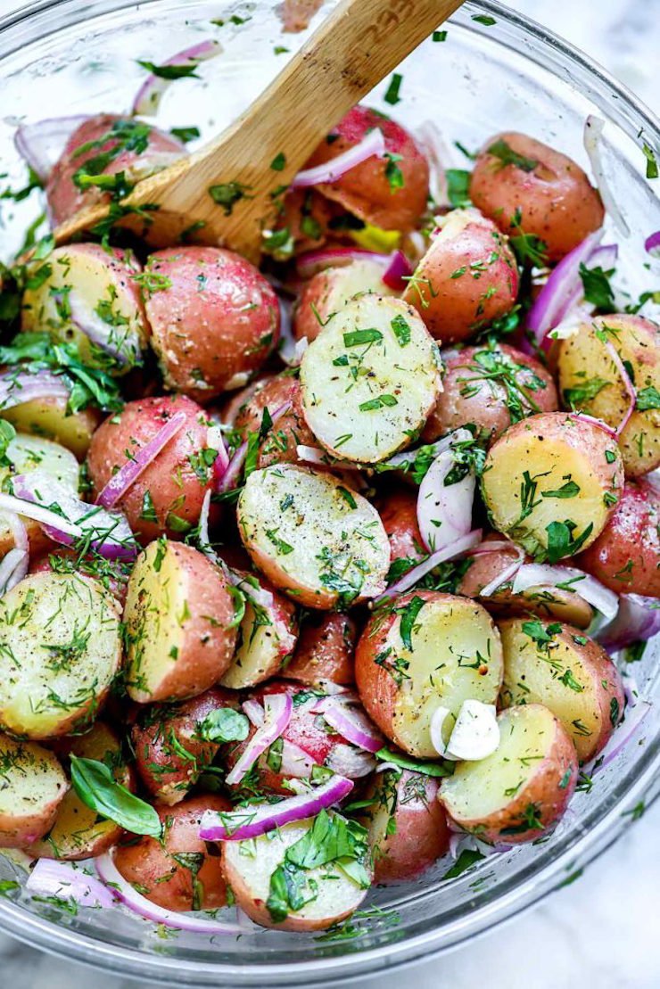 No-Mayo Potato Salad With Herbs