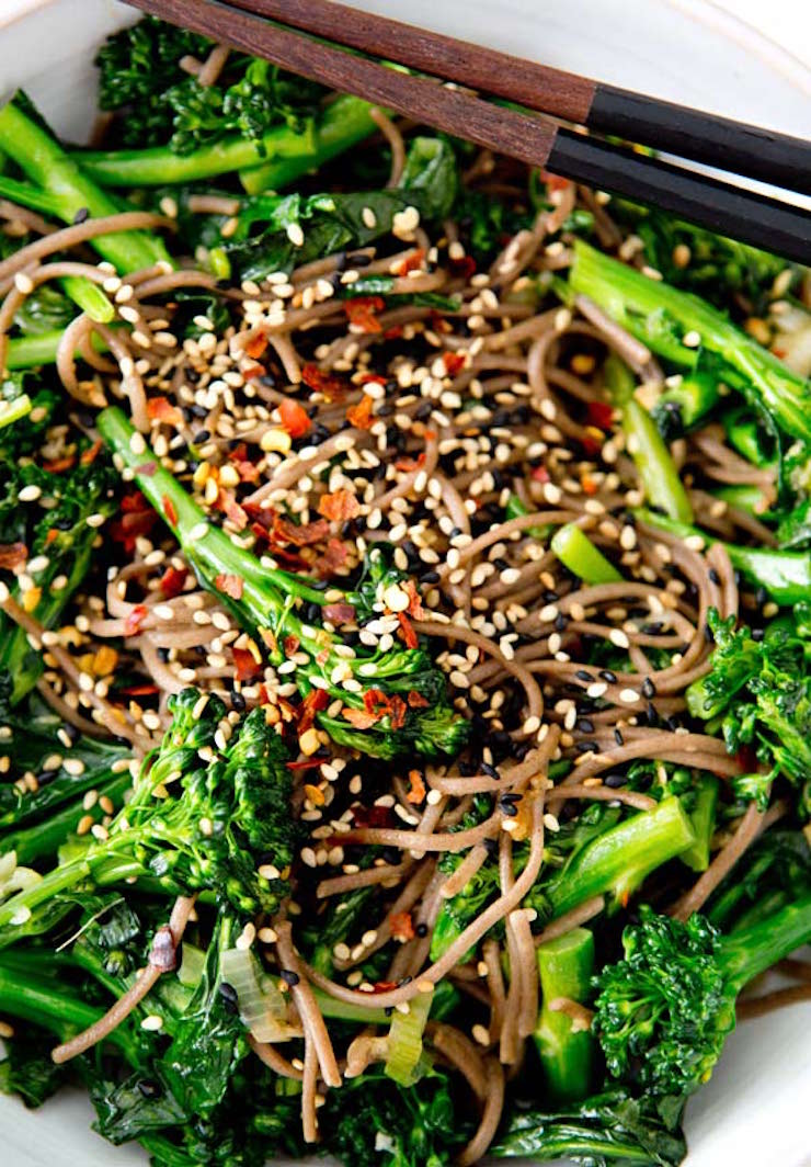 Rapini Noodle Bowl