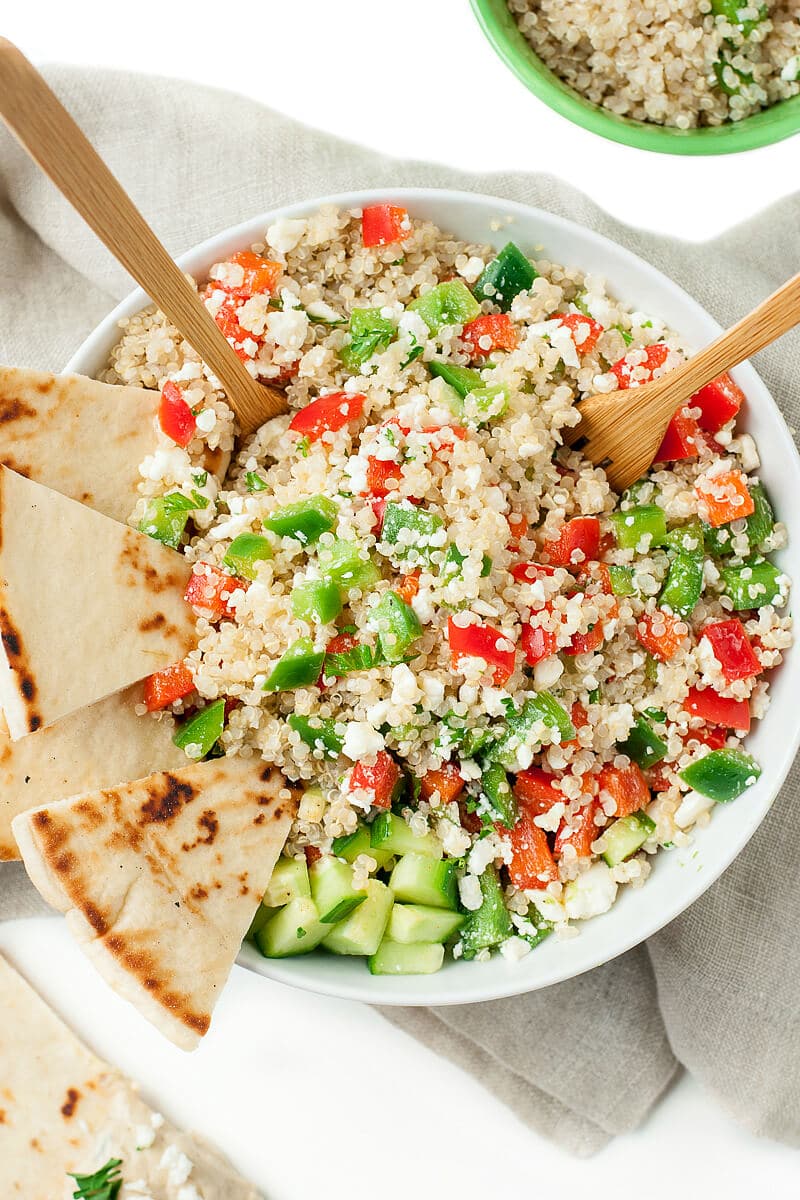 Greek Quinoa Bowls