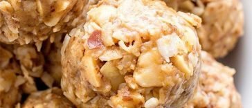 No Bake Almond Butter Coconut Bites