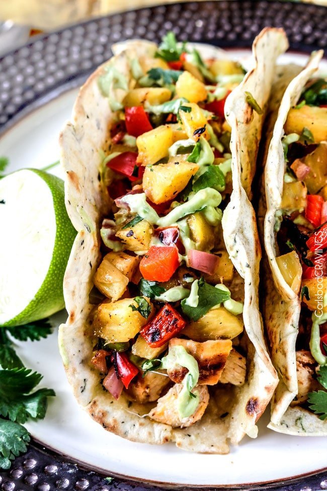 Healthy Chicken Tacos