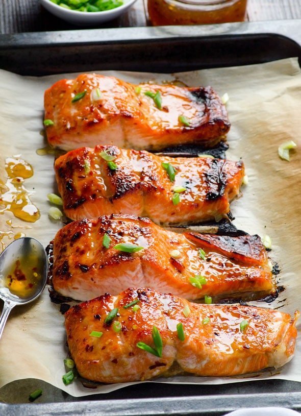 Clean Eating Baked Thai Salmon