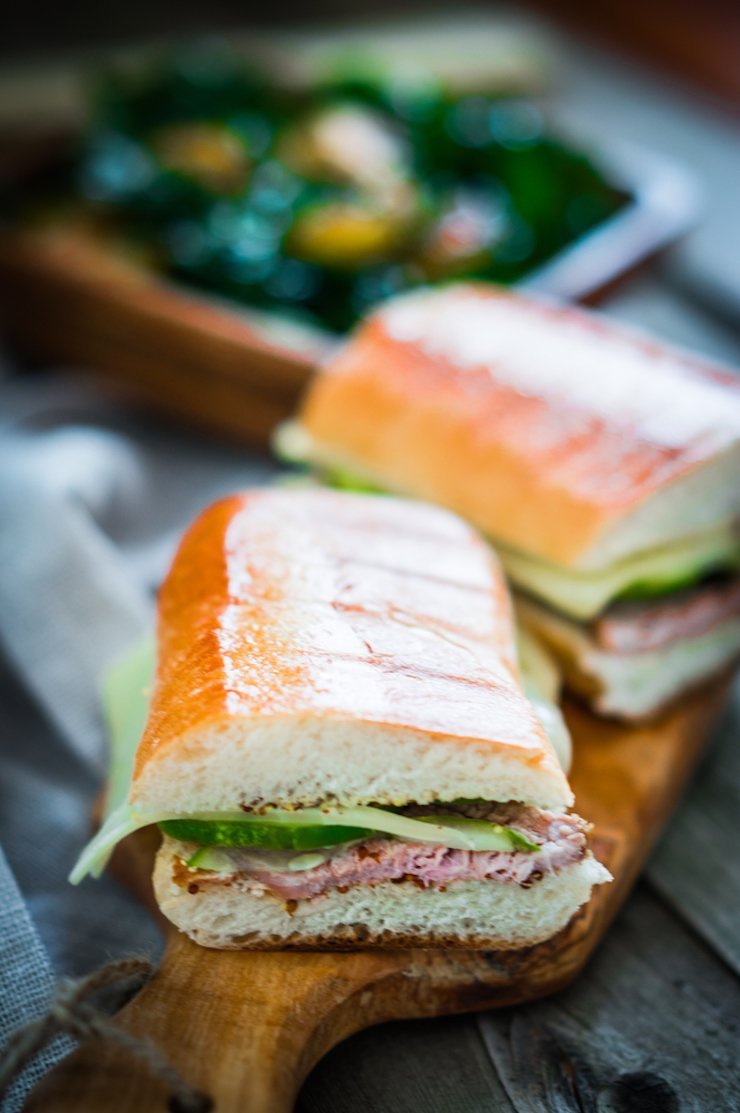 Cuban Sandwiches With Mojo Marinade