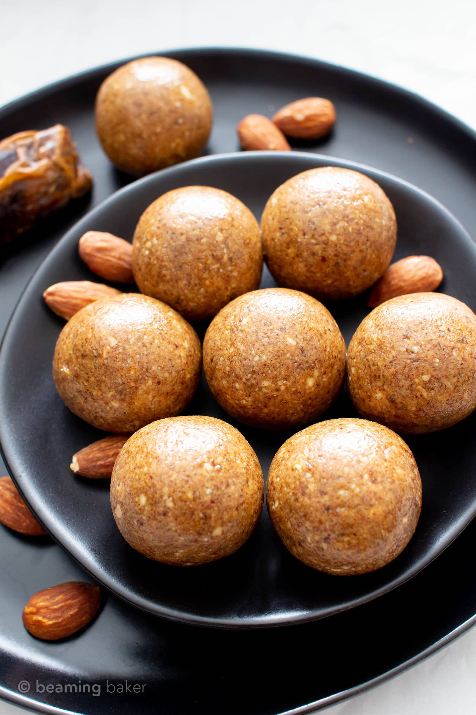 3 Ingredient Healthy No Sugar Added Paleo Energy Balls