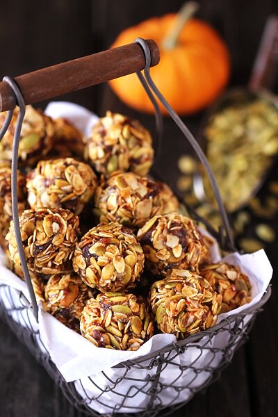 Pumpkin No Bake Bites