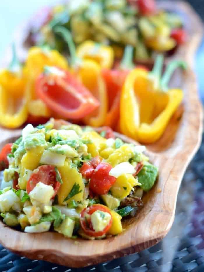 Smoky Mango Avocado Salsa