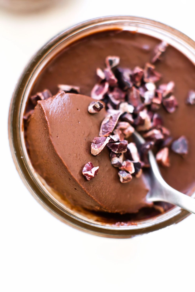 3 Ingredient Vegan Chocolate Pots