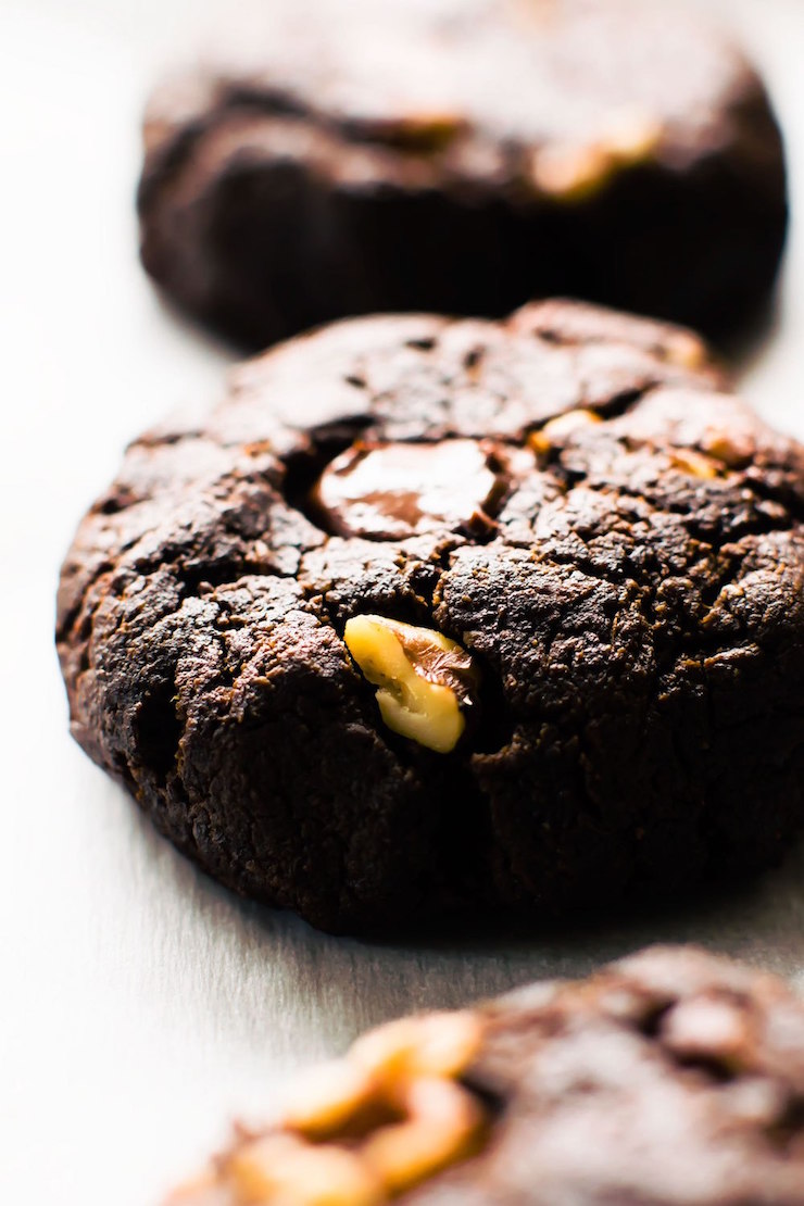 Healthy Chocolate Brownie Cookies