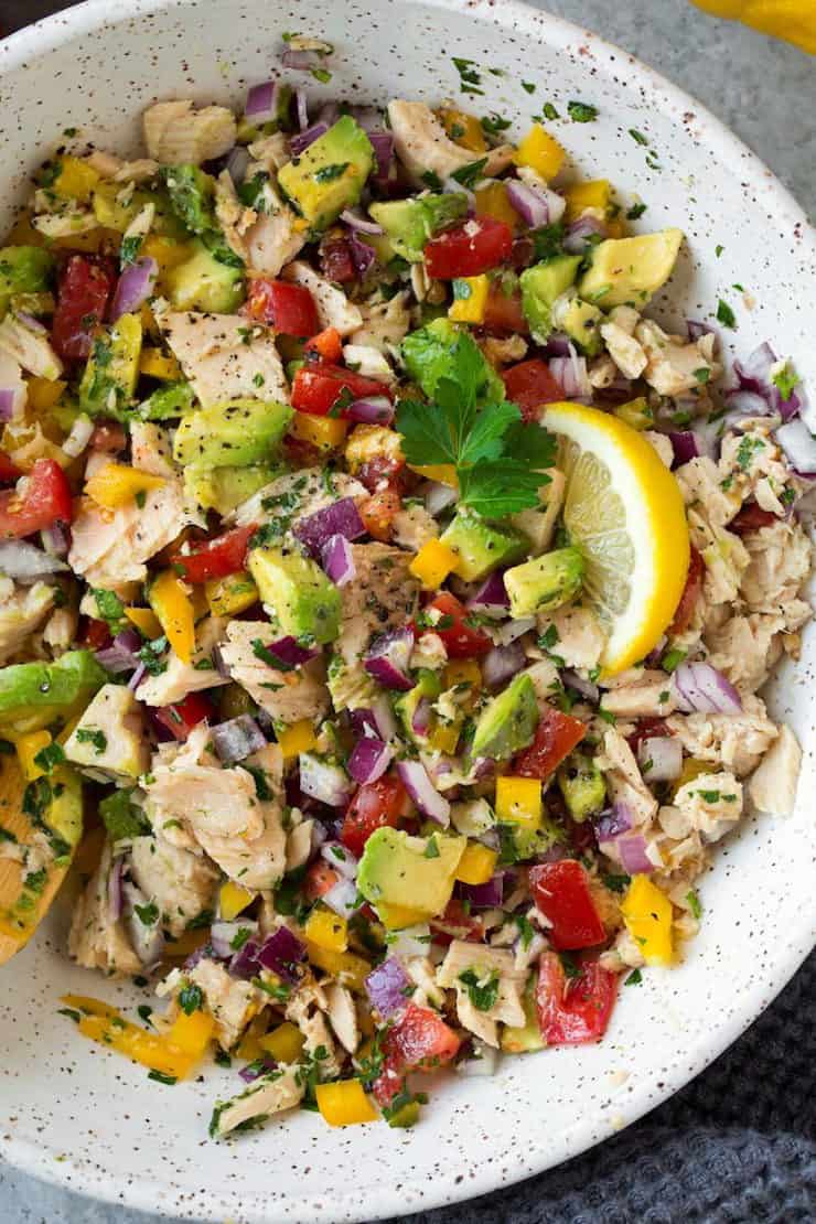 Avocado Tuna Salad