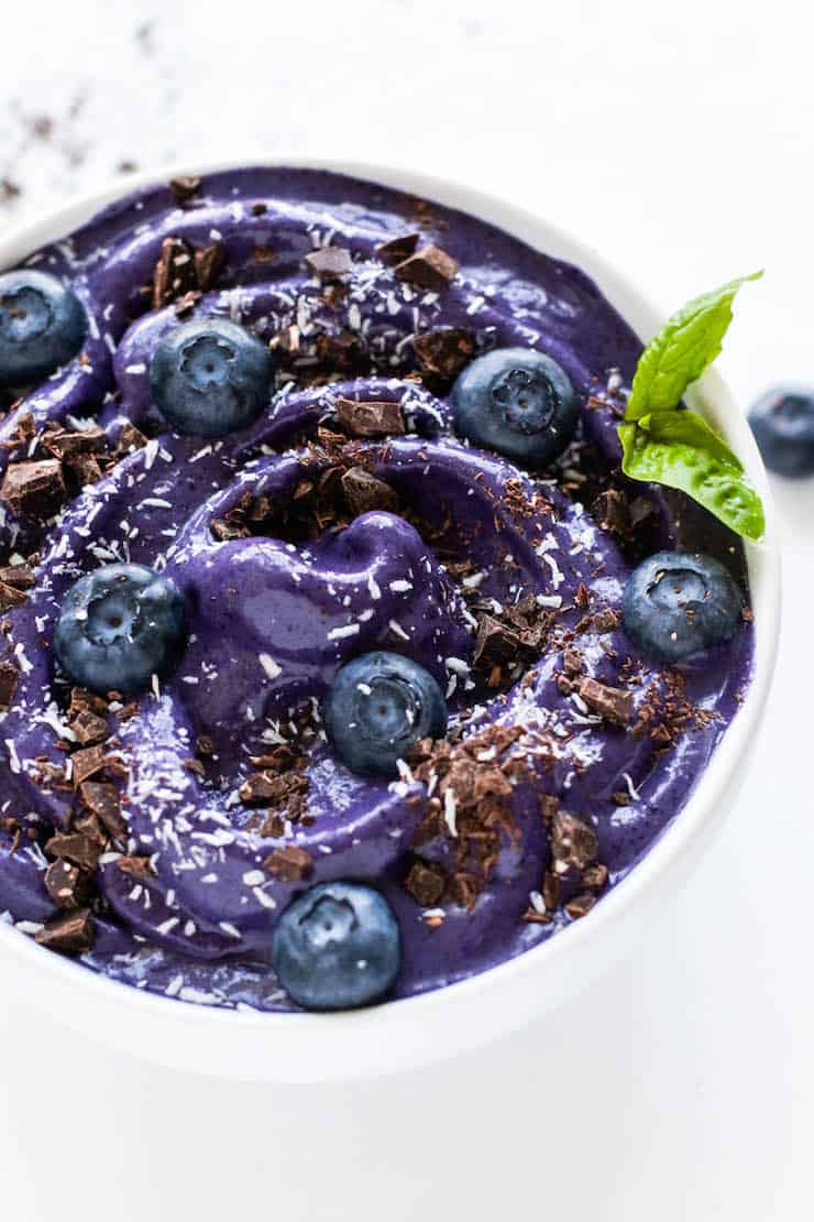 Blue Galaxy Smoothie Bowl