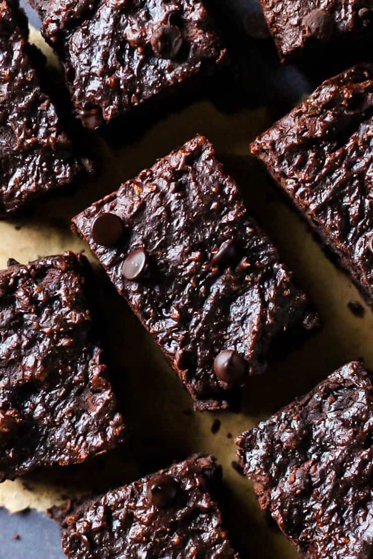 Chocolate Chip Almond Butter Brownies