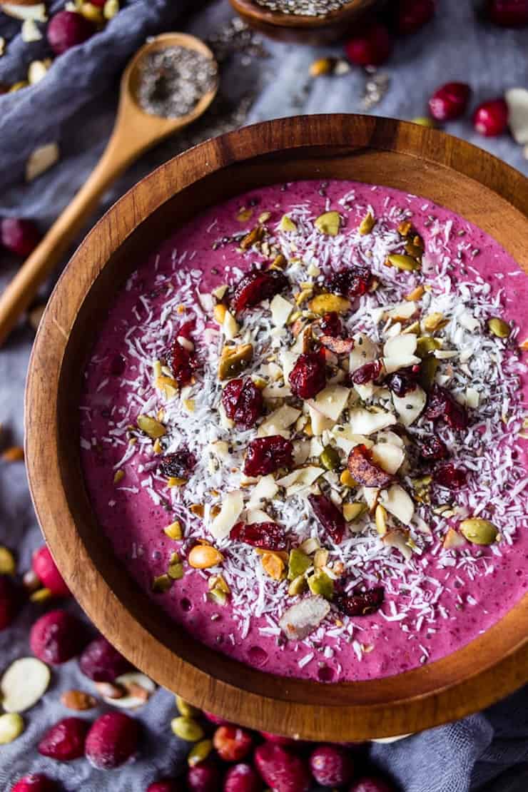 Cranberry Smoothie Bowl