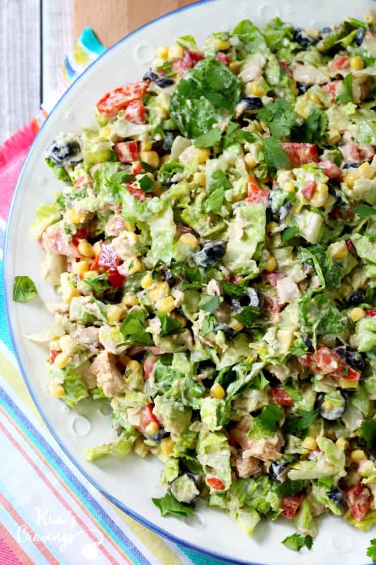 Mexican Chopped Tuna Salad