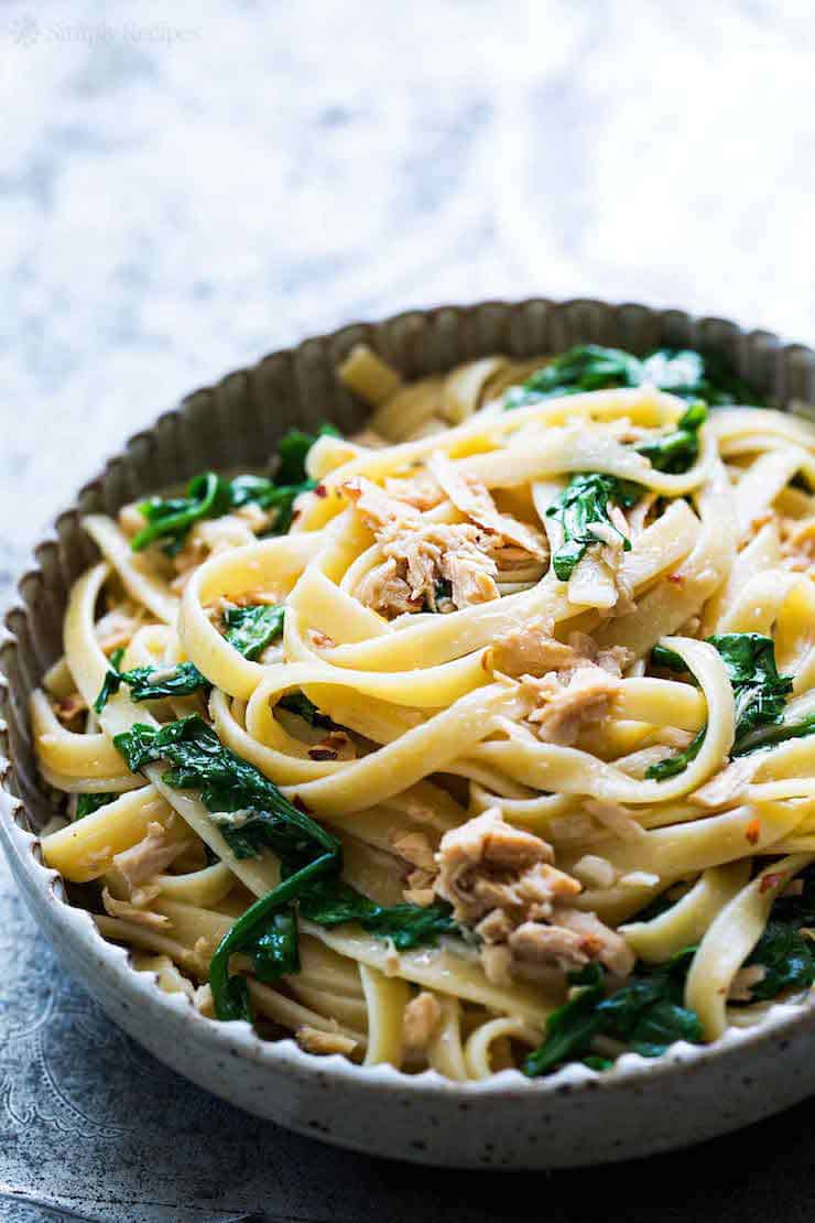 Pasta With Tuna And Arugula