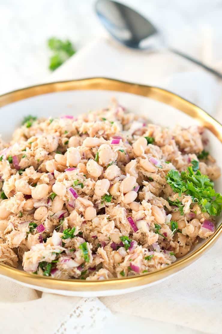 Tuna White Bean Salad