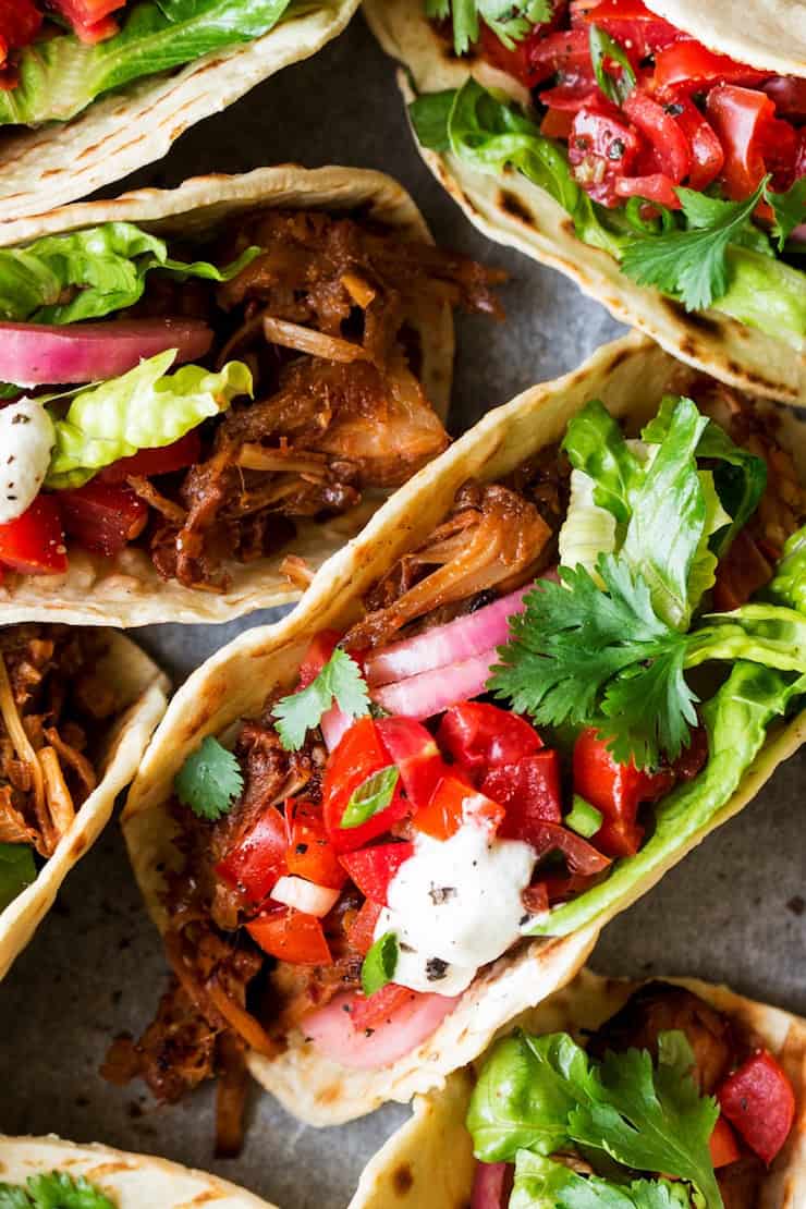 Pulled Jackfruit Tacos