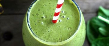 Chocolate Peanut Butter Banana Green Smoothie