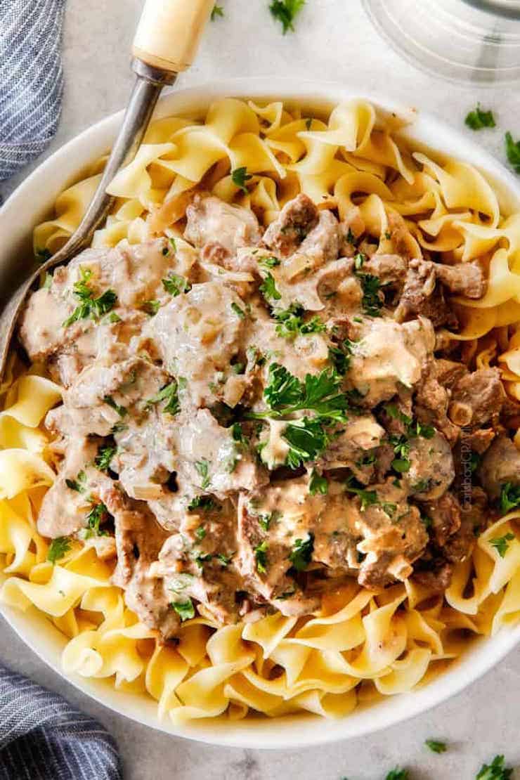 Beef Stroganoff - Healthy Slow Cooker Recipes