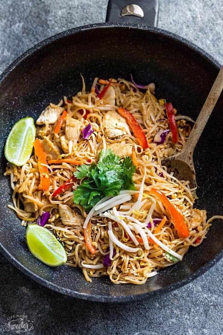 Chicken Pad Thai Noodles