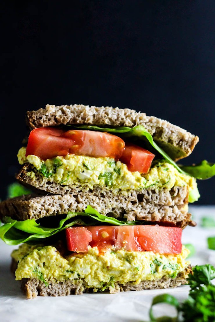 Vegan Egg Salad Sandwich