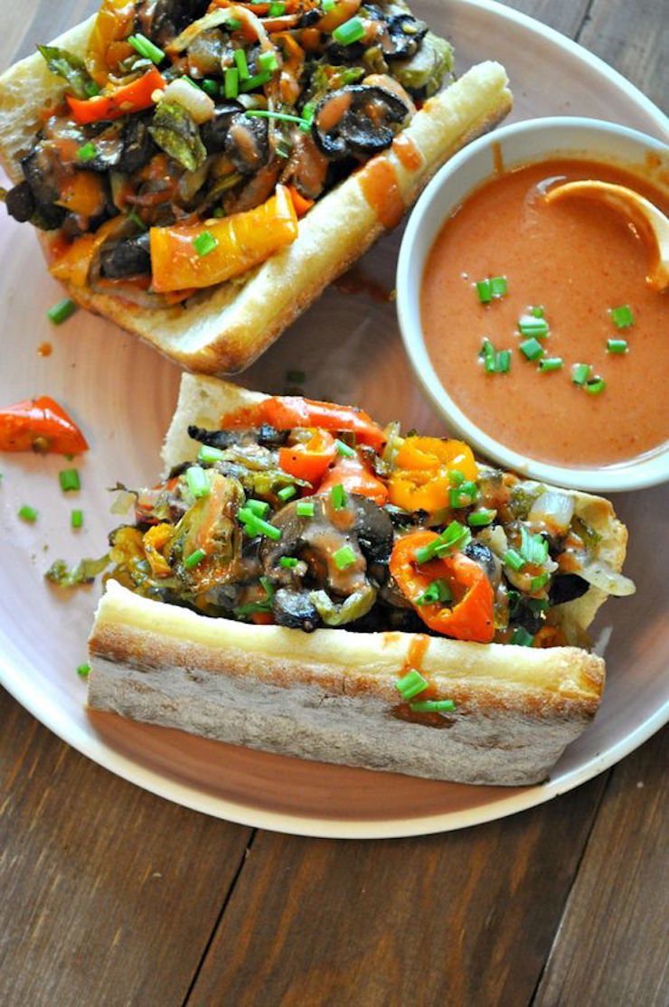 Vegan Roasted Vegetable Sub