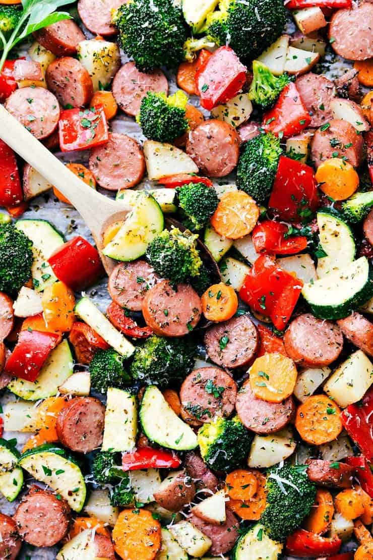 Italian Sausage & Veggies