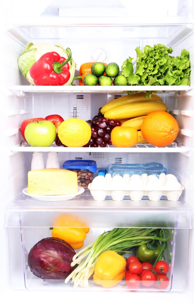 Refrigerator Full Of Food