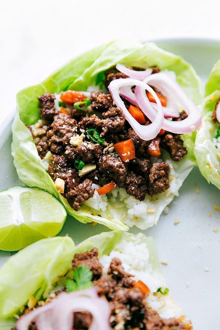 Beef Lettuce Wraps