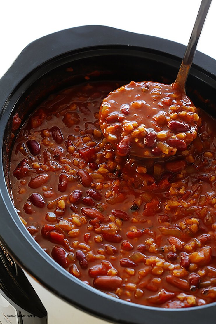 Slow Cooker Vegetarian Chili