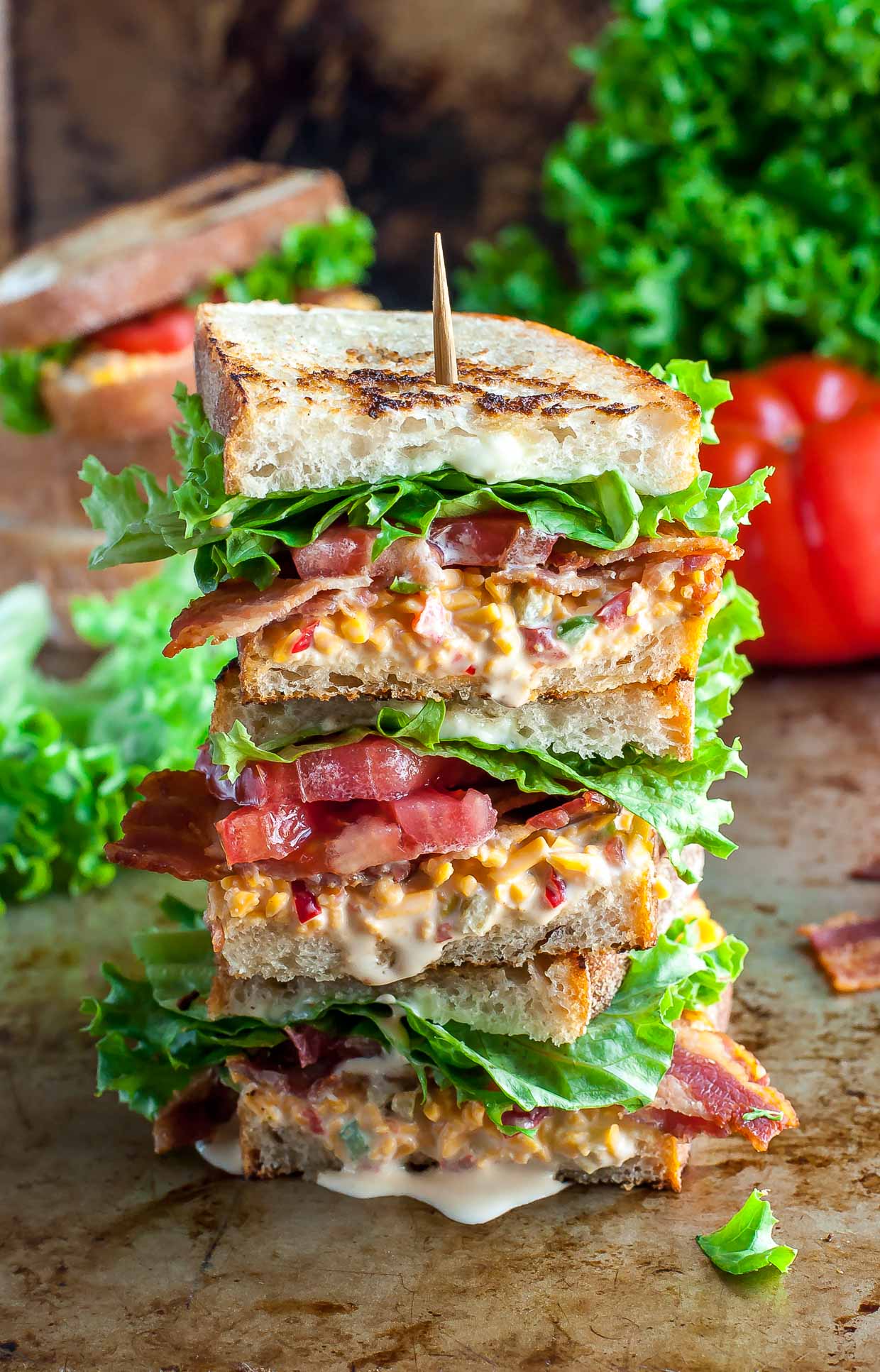 BLT Pimento Cheese Sandwich