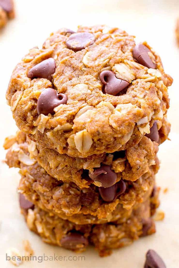 Peanut Butter Chocolate Chip Oatmeal Cookies