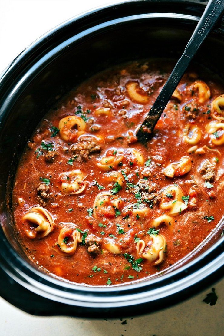 Crockpot Lasagna Soup