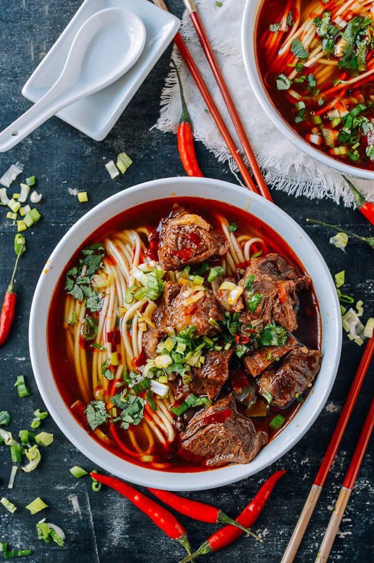 Spicy Beef Noodle Soup