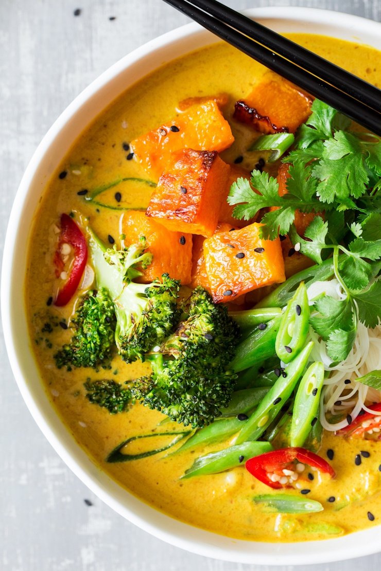 Vegan Khao Soi Soup