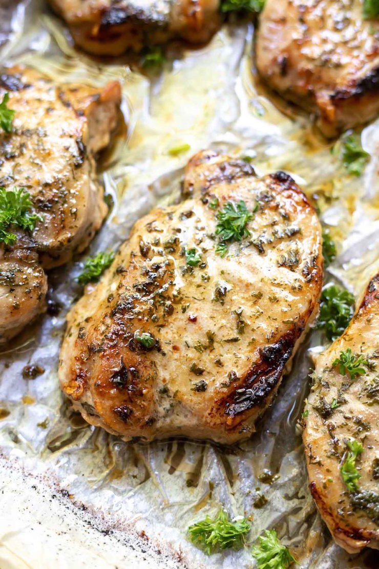 Baked Ranch Pork Chops