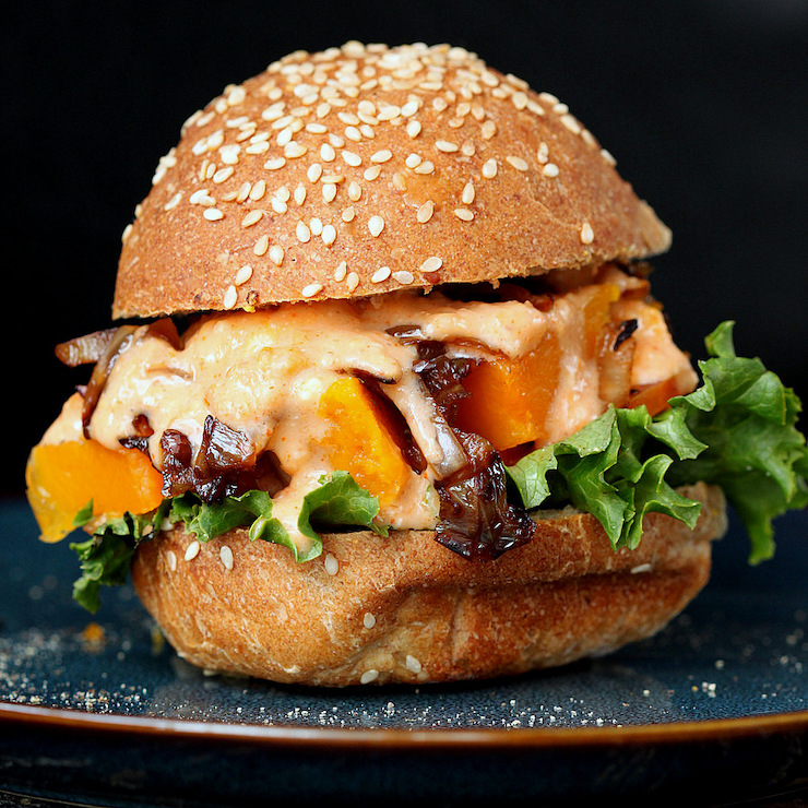 Roasted Butternut Squash Slider 