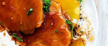 Slow Cooker Hawaiian Pork Chops