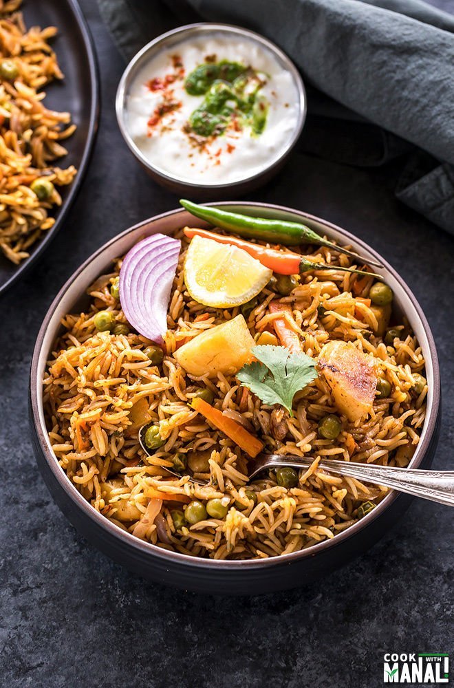 Easy Instant Pot Vegetable Biryani