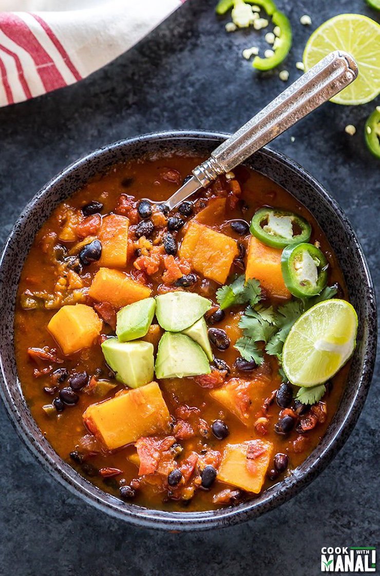 Instant Pot Butternut Squash Chili