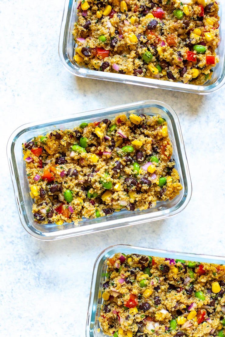 Instant Pot Quinoa Black Bean Salad