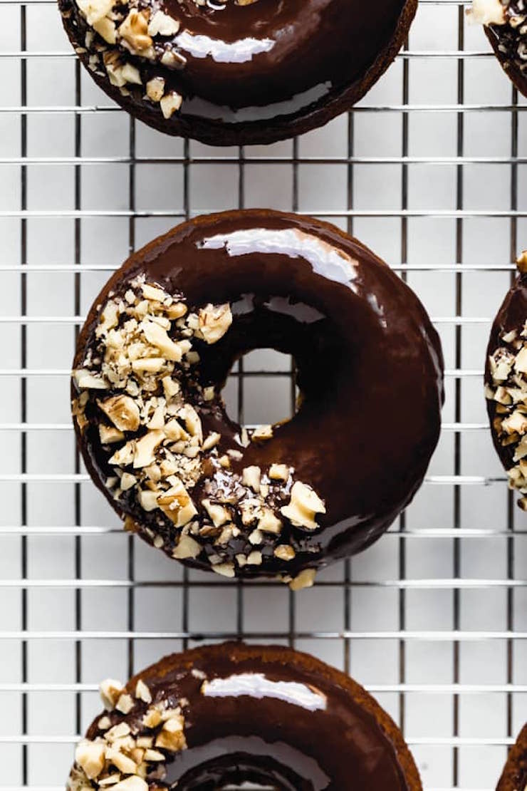 Vegan Banana Bread Donuts