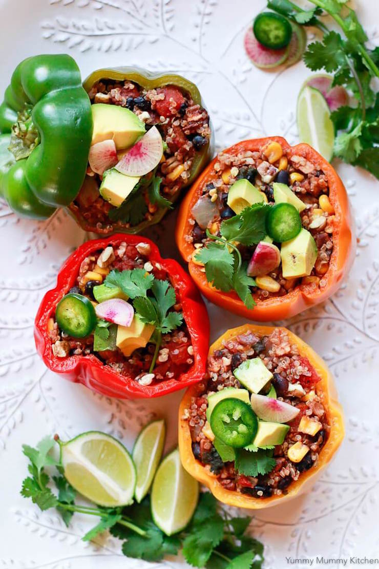 Vegetarian Stuffed Peppers