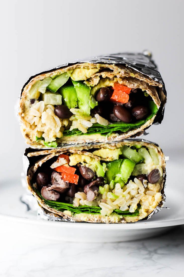 Hummus Vegetable Wrap