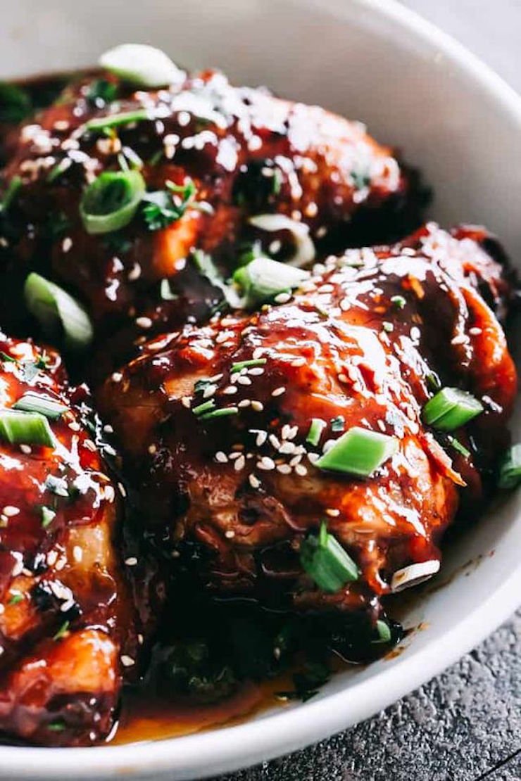 Instant Pot Honey Garlic Chicken Thighs