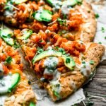 Vegan Buffalo Cauliflower Pizza