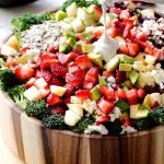 Broccoli Salad With Strawberries And Avocado