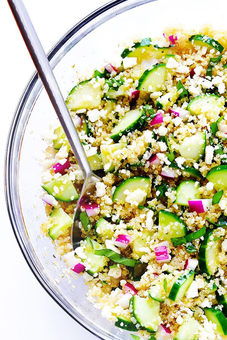 Cucumber Quinoa Salad