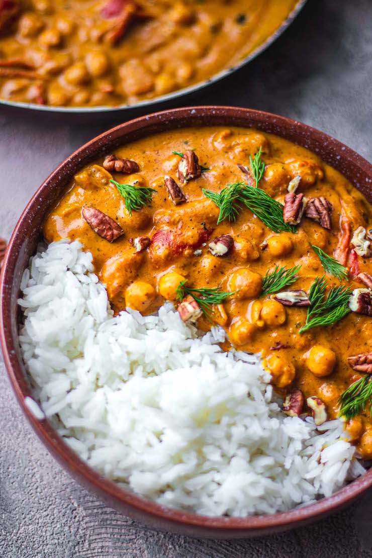 Easy Vegan Butter Chicken